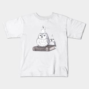 Owl Candleholders Kids T-Shirt